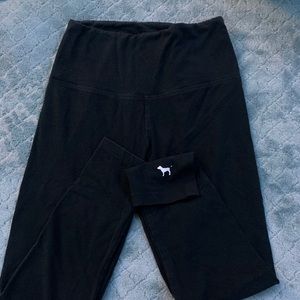 PINK HIGH RISE LEGGINGS